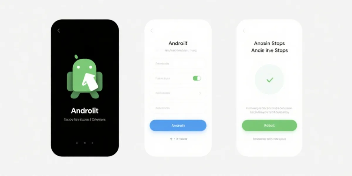 Android 安装引导示意图