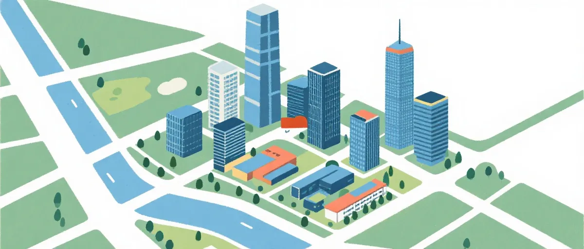 公司位置示意图